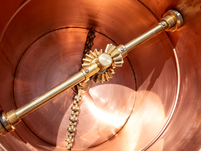 Kotao za rakiju 100 L - mješalica