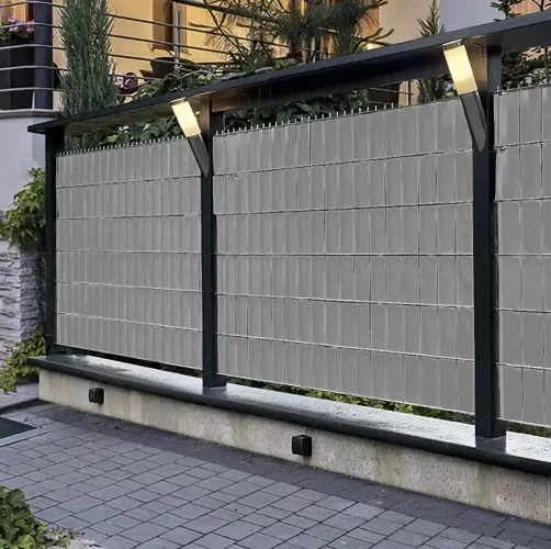 Traka za ograde 19cmx35m 450g/m2 siva