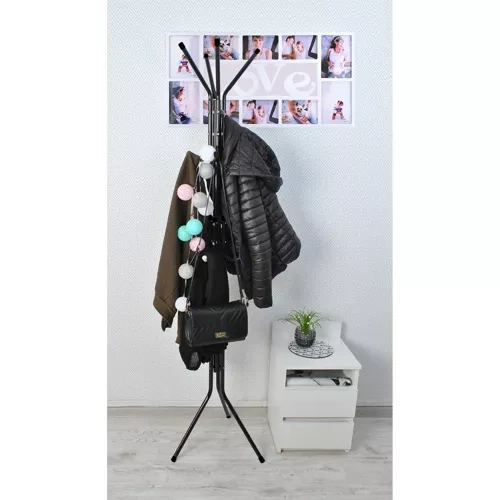 Samostojeća vješalica 170cm - crna