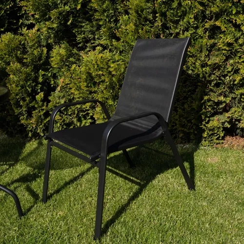 Set stolica i stol Steel