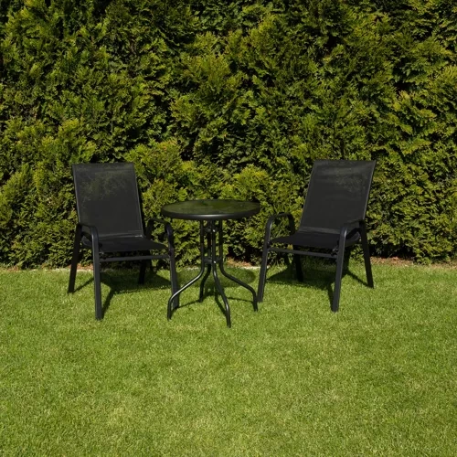 Set stolica i stol Steel