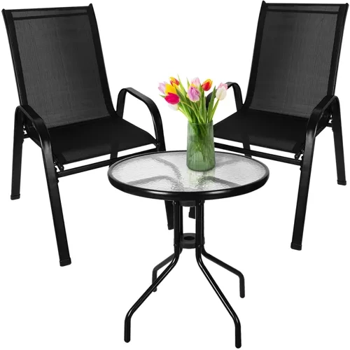 Set stolica i stol Steel