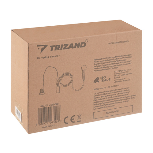 Trizand prijenosni tuš 8.2x6.8x2.18cm