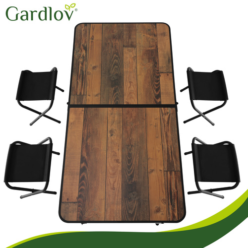 Gardlov sklopivi vrtni stol + 4 stolice