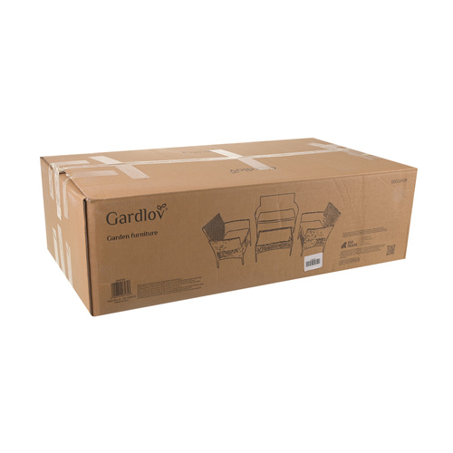 Beige namještaj za vrt od ratana - Gardlov