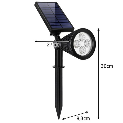 Solarna vrtna lampa - reflektor