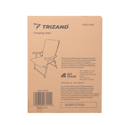 Trizand kamp stolica 59x70x91cm